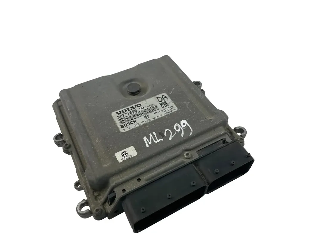 VOLVO C30 1 generation (2006-2013) Engine Control Unit ECU 30771550AB,0281012103 33799102