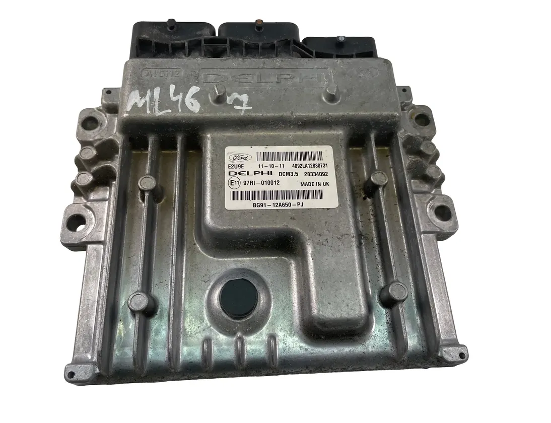 FORD S-Max 1 generation (2006-2015) Riadiaca jednotka motora BG91-12A650-PJ,E1197RI-010012 33828367