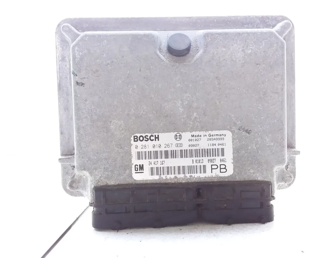OPEL Astra G (1998-2009) Engine Control Unit ECU 0281010267,24417167 13359297