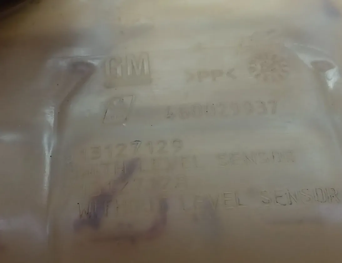 OPEL Zafira B (2005-2010) Expansion Tank 13127129,460029937 13927543