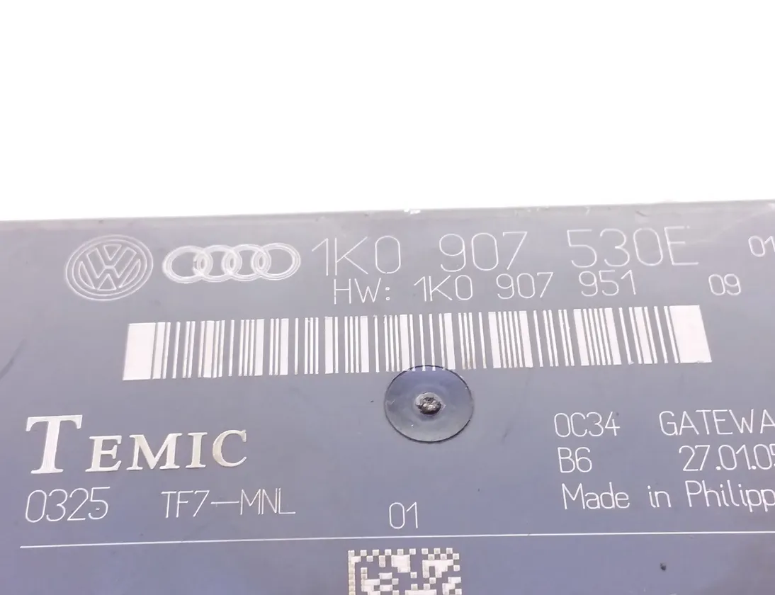 SKODA Octavia 2 generation (2004-2013) Gateway Control Unit 1k0907530e,1k0907951 17082415