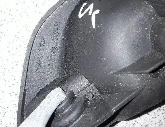 BMW 5 Series E39 (1995-2004) Правая задняя внутренняя ручка открытия 8125514 33746656