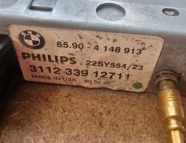 BMW 7 Series E38 (1994-2001) Iné riadiace jednotky 311233912711 33751268