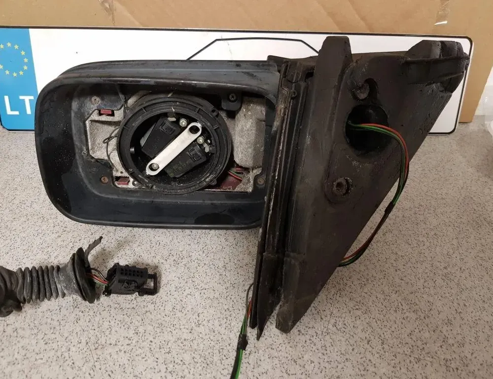 BMW 5 Series E39 (1995-2004) Зеркало передней правой двери 0117351,0117353 33755203