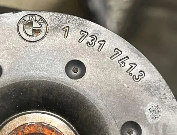 BMW 3 Series E46 (1997-2006) Water Pump 1731741 33761169