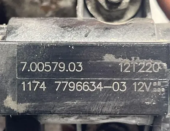 BMW 3 Series E46 (1997-2006) Solenoid Valve 7796634,12T220 33766880