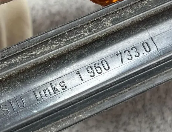 BMW 3 Series E36 (1990-2000) Rear Left Door Molding 19607330 33767305