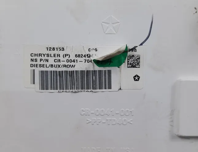 DODGE Journey 1 generation (2008-2020) Speedometer CR004170RNKKK,031115,041135,CR0041001 22609454