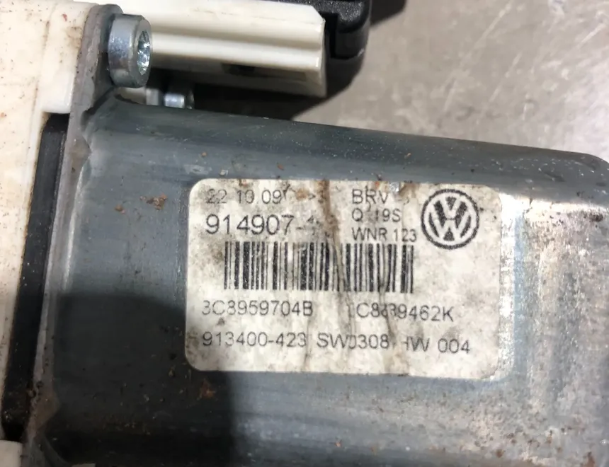 VOLKSWAGEN Passat CC 1 generation (2008-2017) Rear Right Door Window Control Motor 1K0959794Q,3C8959704B 33917593