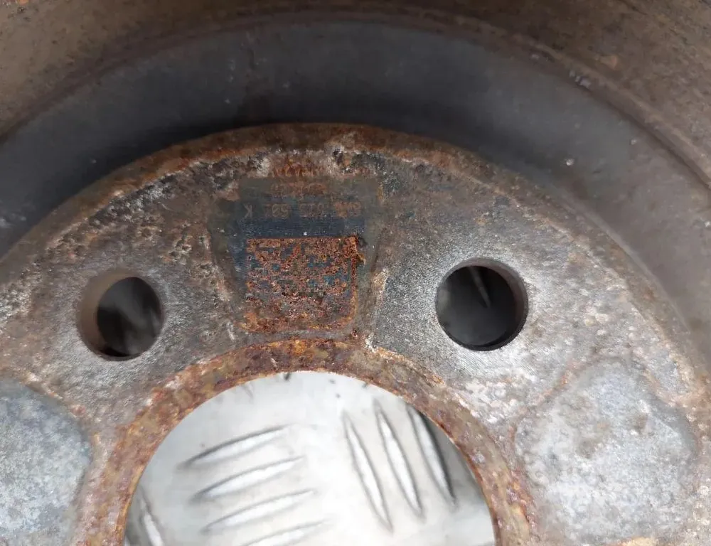 AUDI Q5 8R (2008-2017) Pravý zadný brzdový disk 8W0615601K 33436583