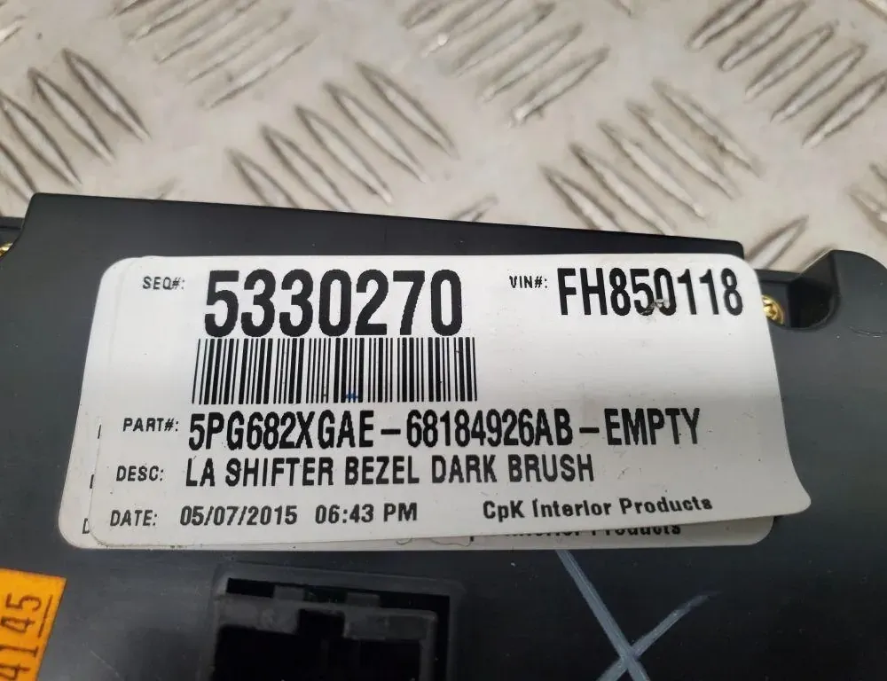 DODGE Challenger 3 generation (2008-2024) Other Control Units 5PG682XGAE 33439932