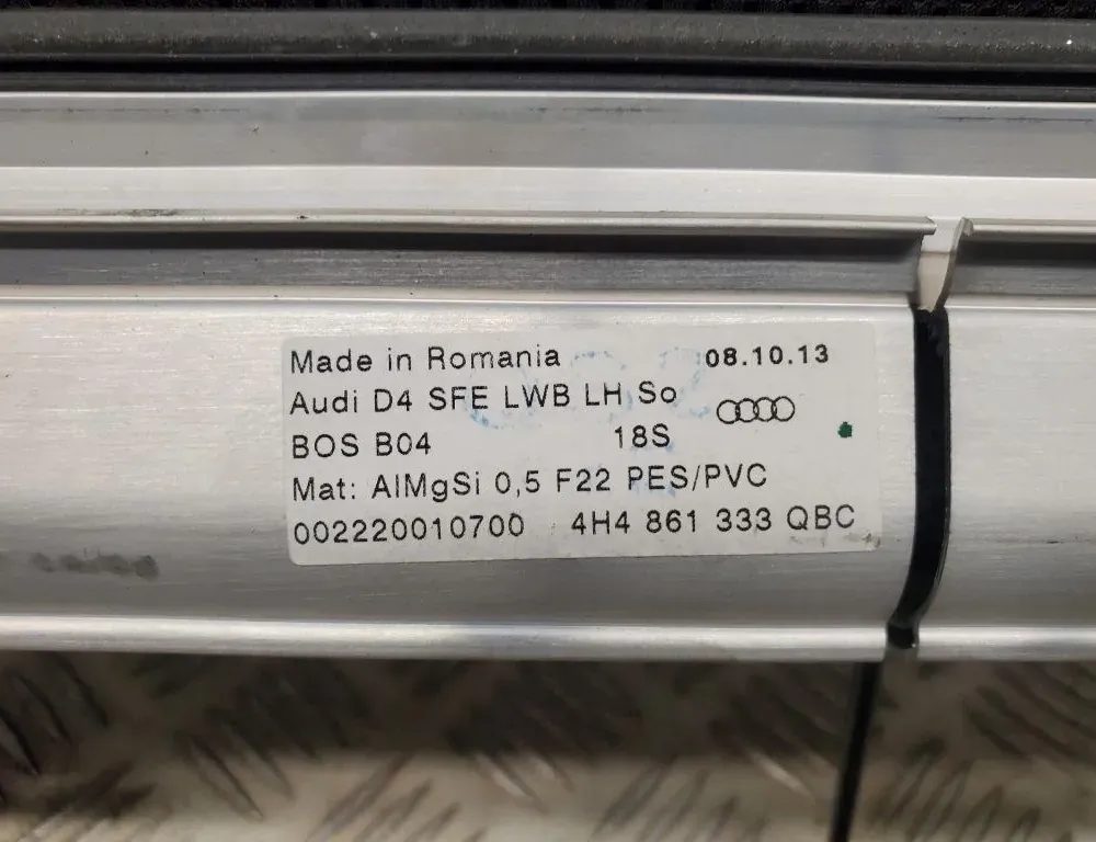 AUDI A8 D2/4D (1994-2002) Záves ľavých zadných dverí 4H4861333 33441899