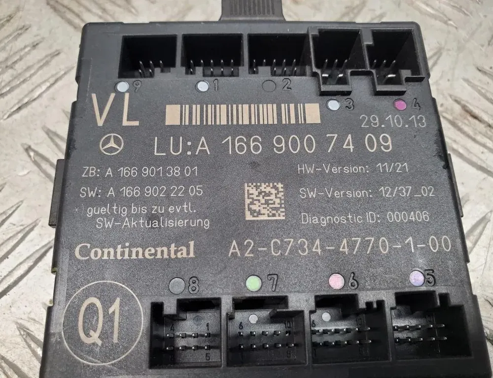 MERCEDES-BENZ GL-Class X166 (2012-2015) Блок управления дверей левый задний A1669007409 33444381