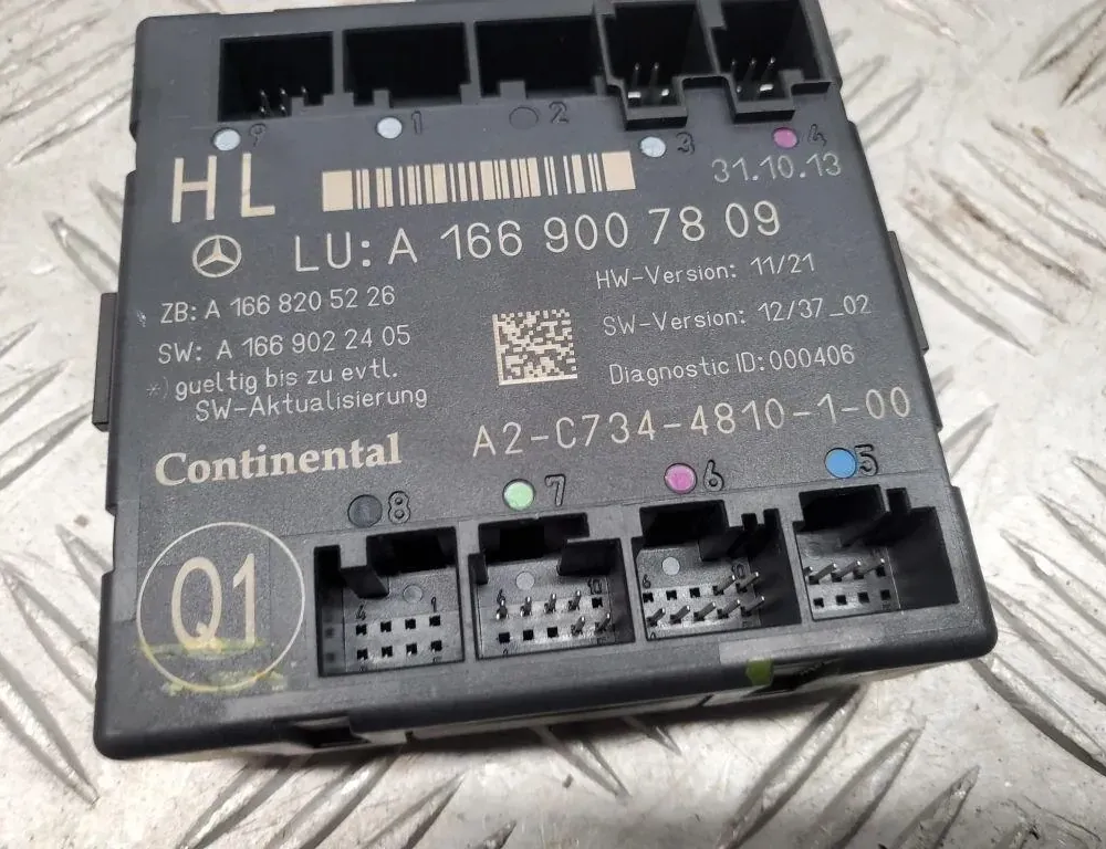 MERCEDES-BENZ GL-Class X166 (2012-2015) Блок управления дверей левый задний A1669007809 33444382