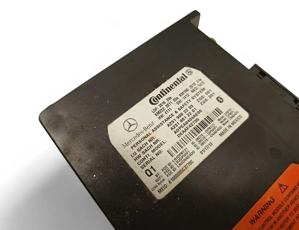 MERCEDES-BENZ GL-Class X166 (2012-2015) Phone control unit A2319002203 33452867