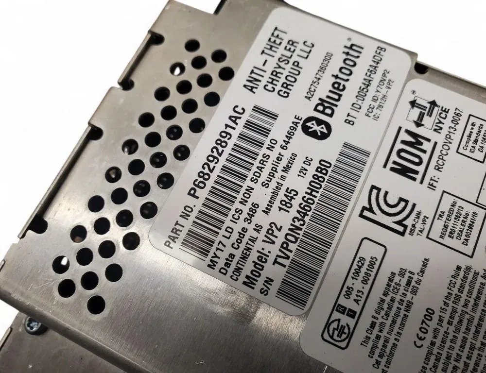 DODGE Charger LD (2010-2024) Prehrávač hudby s GPS P68292891AC 33462212