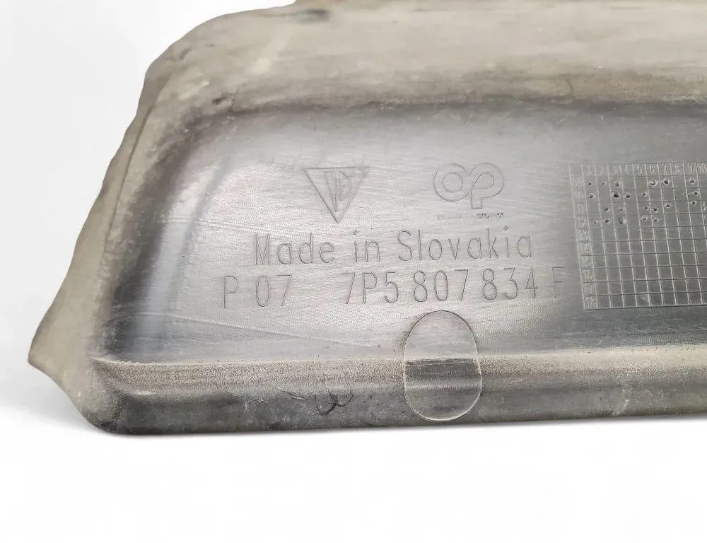 PORSCHE Cayenne 958 (2010-2018) Диффузор заднего бампера 7P5807834F 33463590