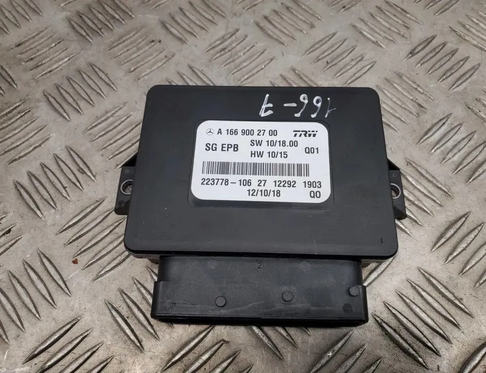 MERCEDES-BENZ GL-Class X166 (2012-2015) Handbrake Control Unit A1669002700 33488566