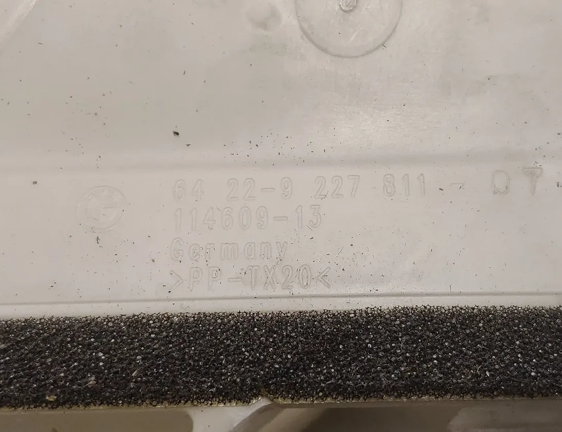 BMW 3 Series F30/F31 (2011-2020) Другие трубы 64229227811,9227811 14391707