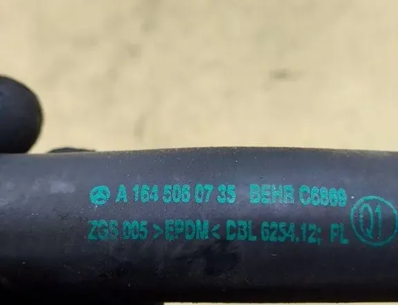 MERCEDES-BENZ M-Class W164 (2005-2011) Chladiace hadice A1645060735,625412 33113536