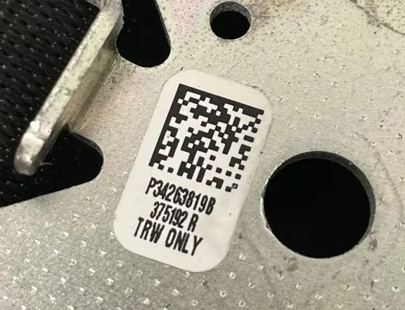 BMW X5 G05/G18 (2018-2024) Rear Middle Seatbelt 7497591,375192R 33739419