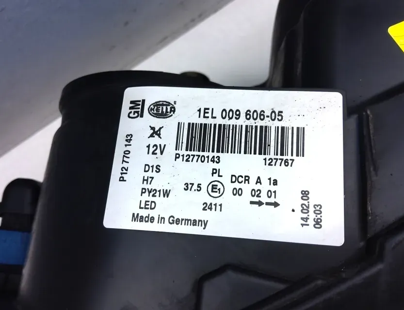 SAAB 93 1 generation (1956-1960) Front Right Headlight 1EL00960605 33552901