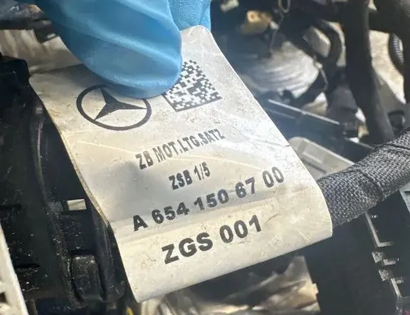 MERCEDES-BENZ GLC Coupe C253 (2016-2019) Жгут проводов двигателя A6541506700,2SB1P 33164560