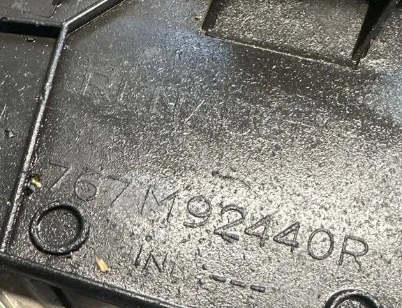 DACIA Sandero 2 generation (2013-2020) Pravý zadný vnútorný blatník 1193440 33164782