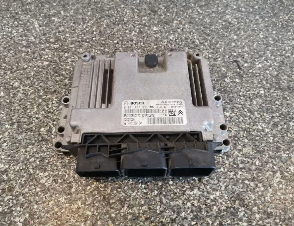 PEUGEOT 307 1 generation (2001-2008) Engine Control Unit ECU 0281017336 33843027