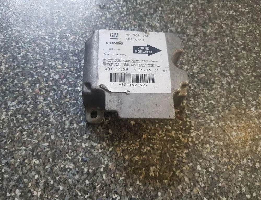 OPEL Vectra B (1995-1999) SRS Control Unit 90508980 33844840