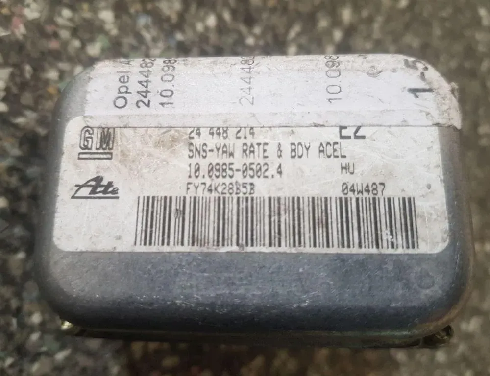 OPEL Astra H (2004-2014) Датчик ускорения 24448214 33844947