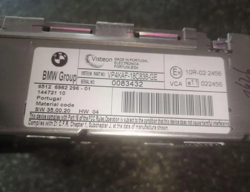 BMW 3 Series E90/E91/E92/E93 (2004-2013) Music Player With GPS 6962296 33852233