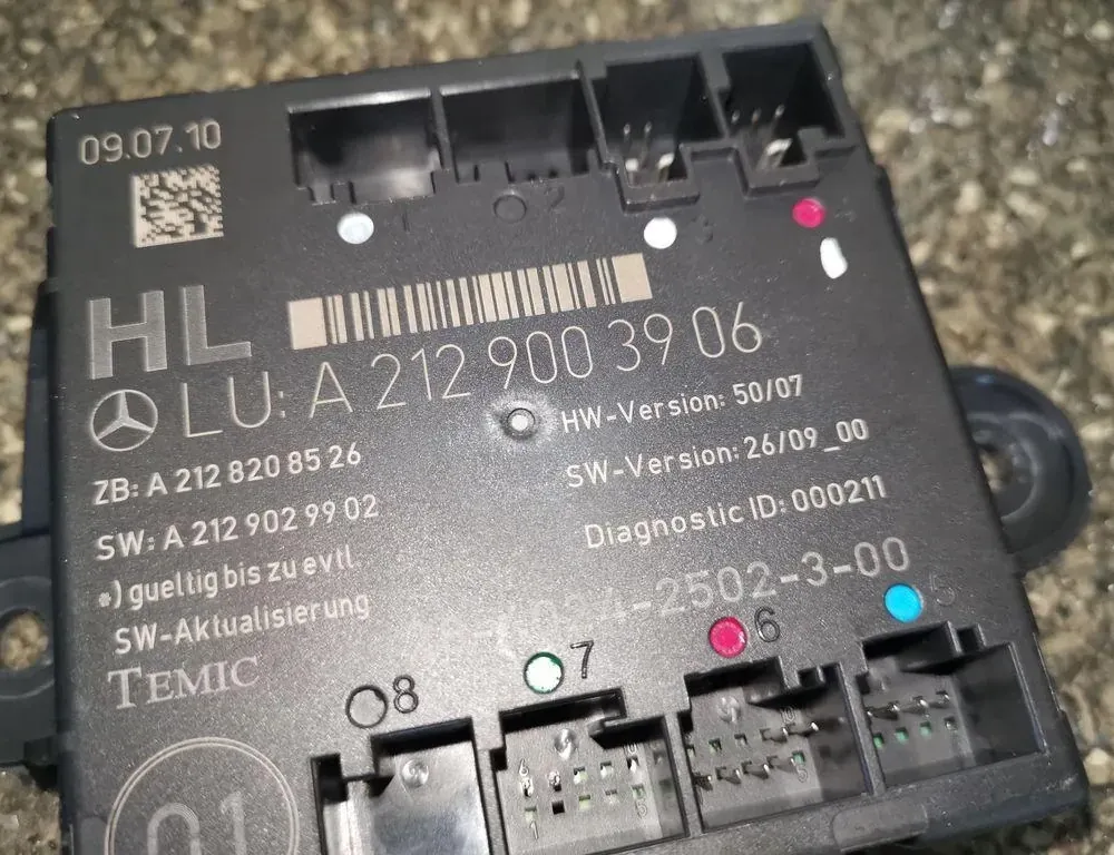 MERCEDES-BENZ E-Class W211/S211 (2002-2009) Другие блоки управления A2129003906 33854672