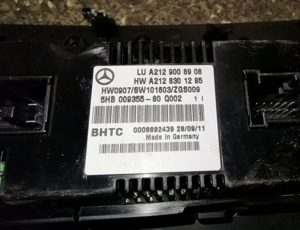 MERCEDES-BENZ E-Class W211/S211 (2002-2009) Другие блоки управления A2129008908 33858110