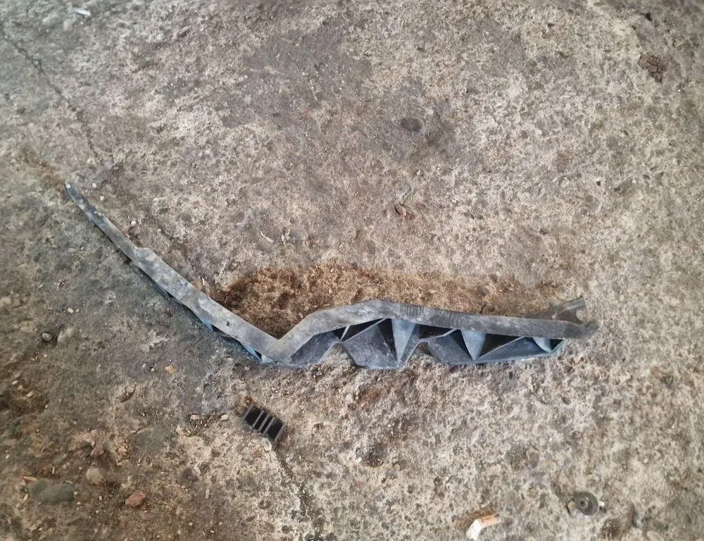 SKODA Octavia 2 generation (2004-2013) Ľavý predný držiak nárazníka 1z0807183 33869578