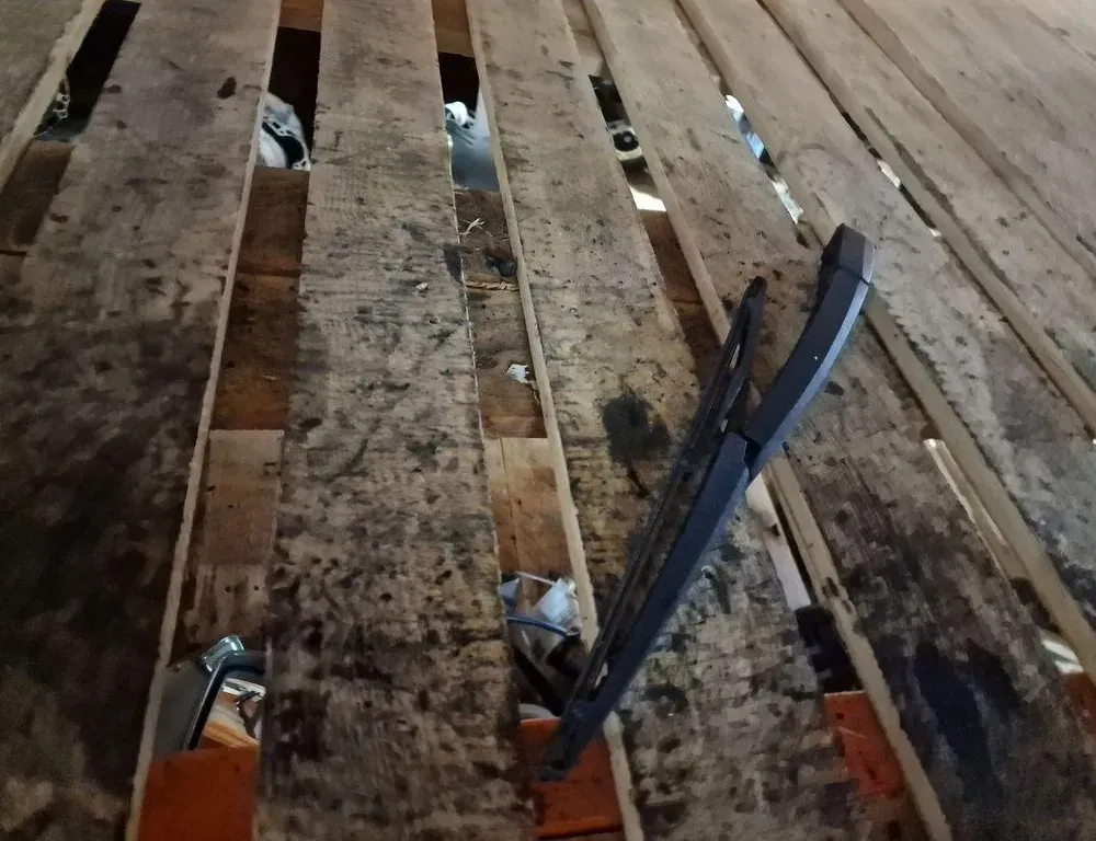 TOYOTA Avensis 2 generation (2002-2009) Tailgate Window Wiper Arm 33874046