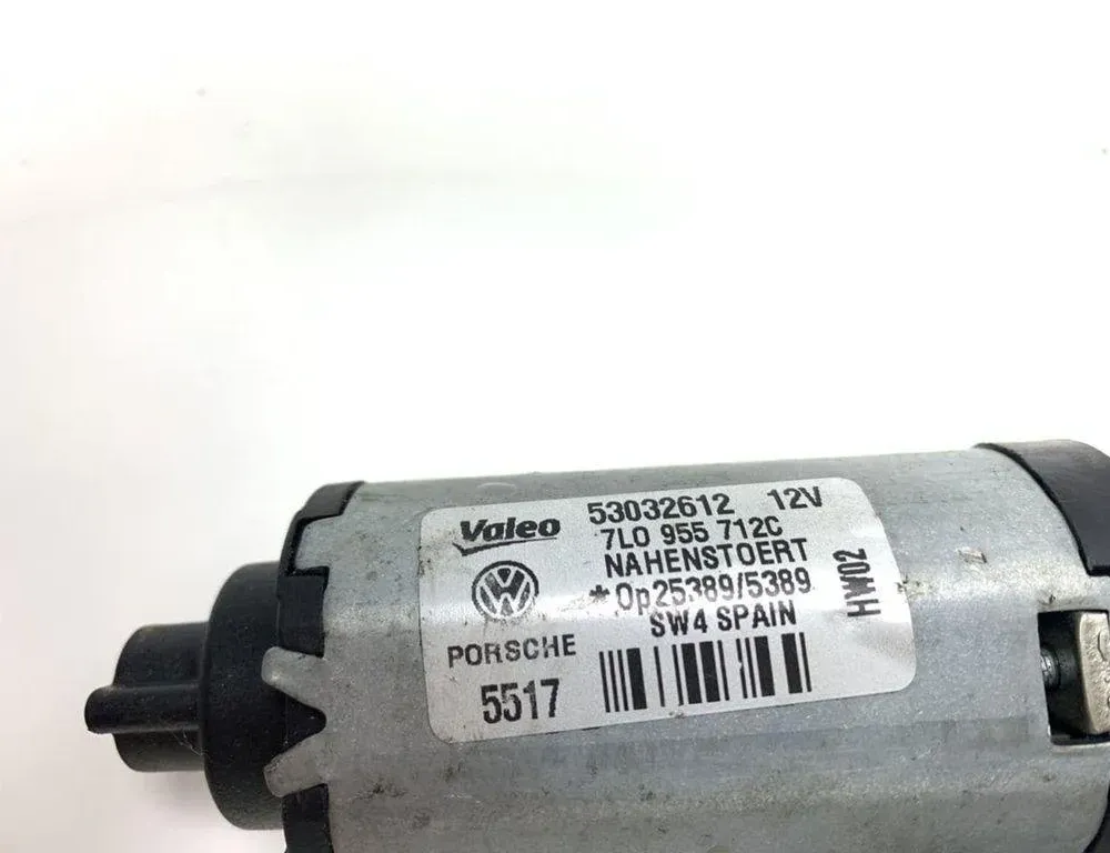 VOLKSWAGEN Touareg 1 generation (2002-2010) Моторчик заднего стеклоочистителя 7L0955712C 31243299