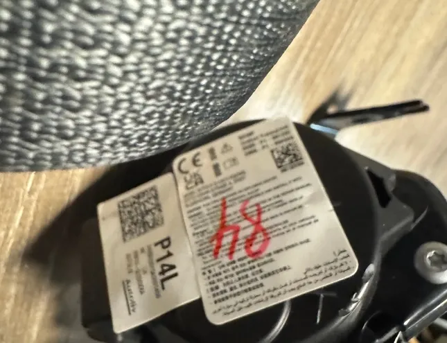 HYUNDAI IONIQ 5 1 generation (2021-2023) Ремни безопасности 89820-GI200XXA 33533280