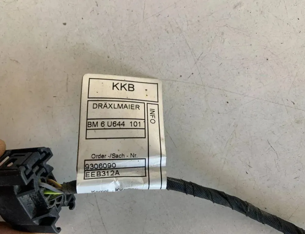 BMW X5 F15 (2013-2018) Predná parkovacia pomocná kabeláž 66209274427,9306089 33779590