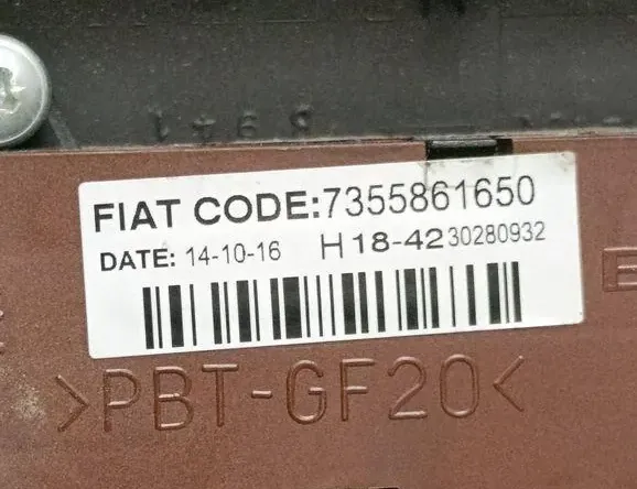 CITROËN Jumper 3 generation (2006-2024) кнопка опасности PBTGF20,7355861650 33257207