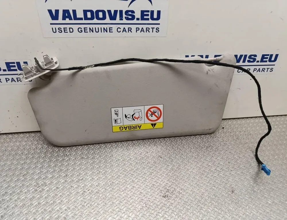 CITROËN Jumpy 3 generation (2016-2023) Pravý slnečný kozub 9809498177 33258238