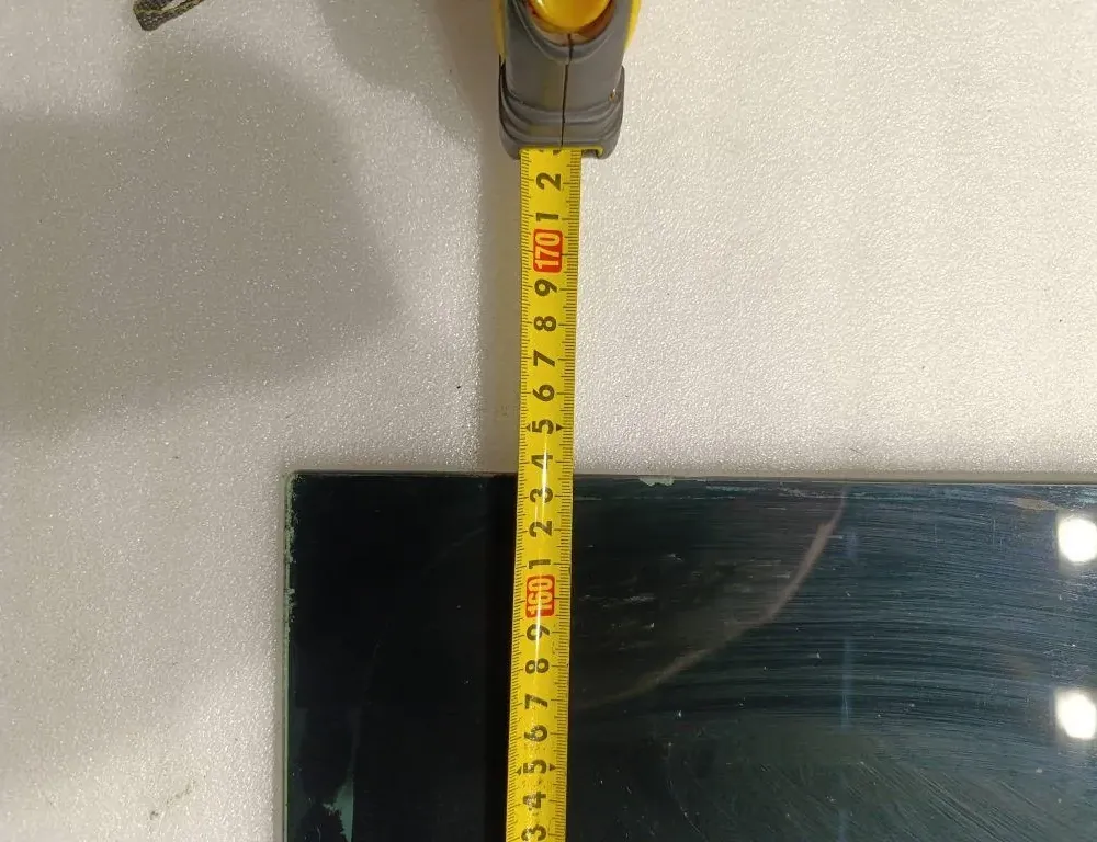 VOLKSWAGEN Crafter 1 generation (2006-2016) Rear Left Door Window 43R001167,E000262 33262352