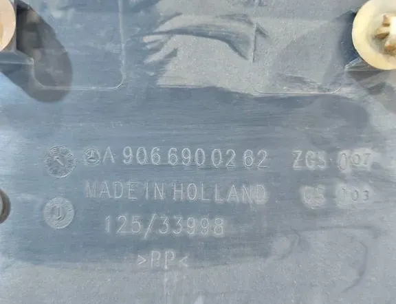 MERCEDES-BENZ Sprinter 3 generation (907/910) (2019-2024) Front Right Door Molding A9066900262 33268208