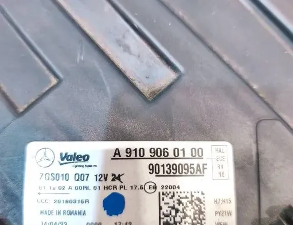 MERCEDES-BENZ Sprinter 3 generation (907/910) (2019-2024) Sada předních dílů A9108850000 33395967