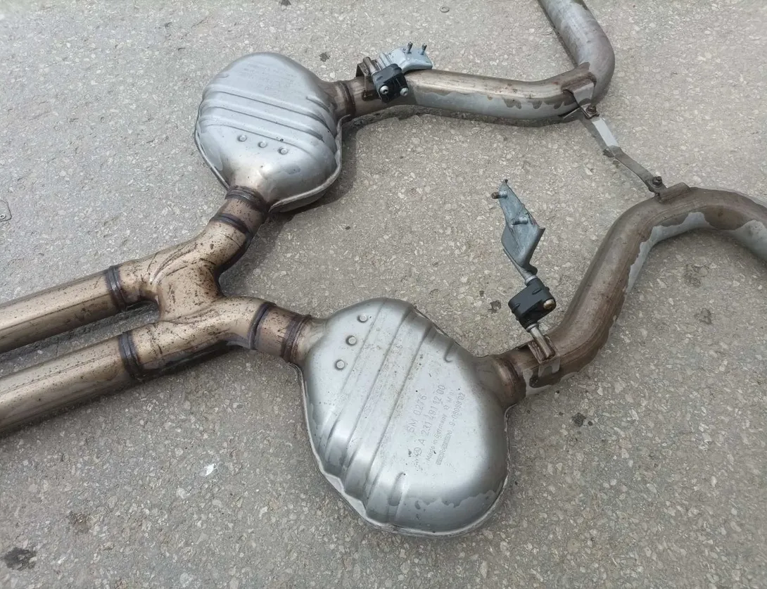 MERCEDES-BENZ SL-Class R231 (2012-2020) Exhaust A2314911200,A2314901501,A2314900601 30486055