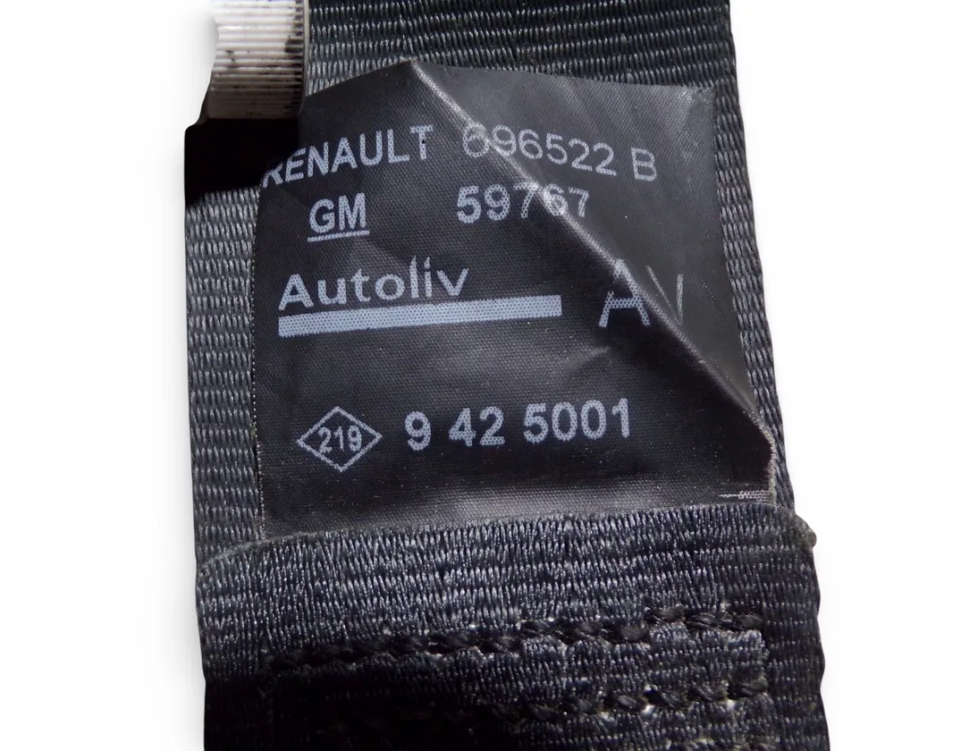 RENAULT Trafic 2 generation (2001-2015) Ремень безопасности передний правый 696522B,A508741 34206483