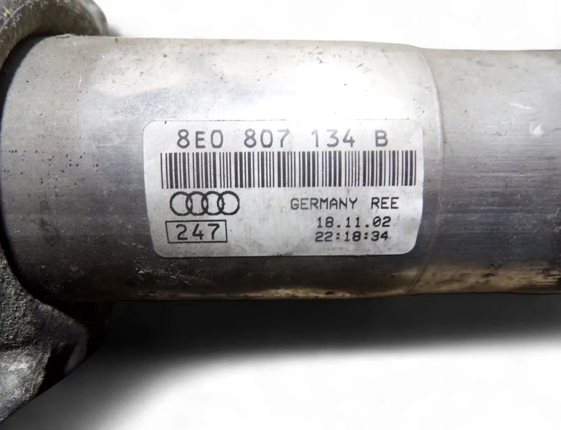 AUDI A4 B6/8E (2000-2005) Rear Crash Reinforcement  Bar 8E0807134B 33077358