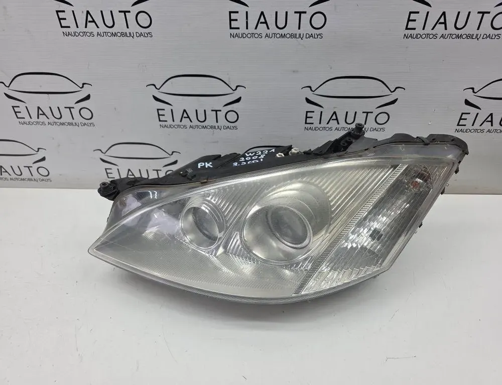 MERCEDES-BENZ S-Class W221 (2005-2013) Ľavé predné svetlomety 1305235873 33948024