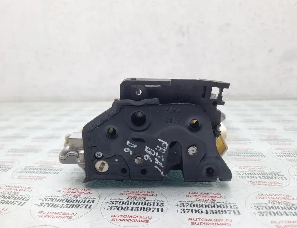 VOLKSWAGEN Passat B6 (2005-2010) Rear Right Door Lock 3C4839016A 33906184