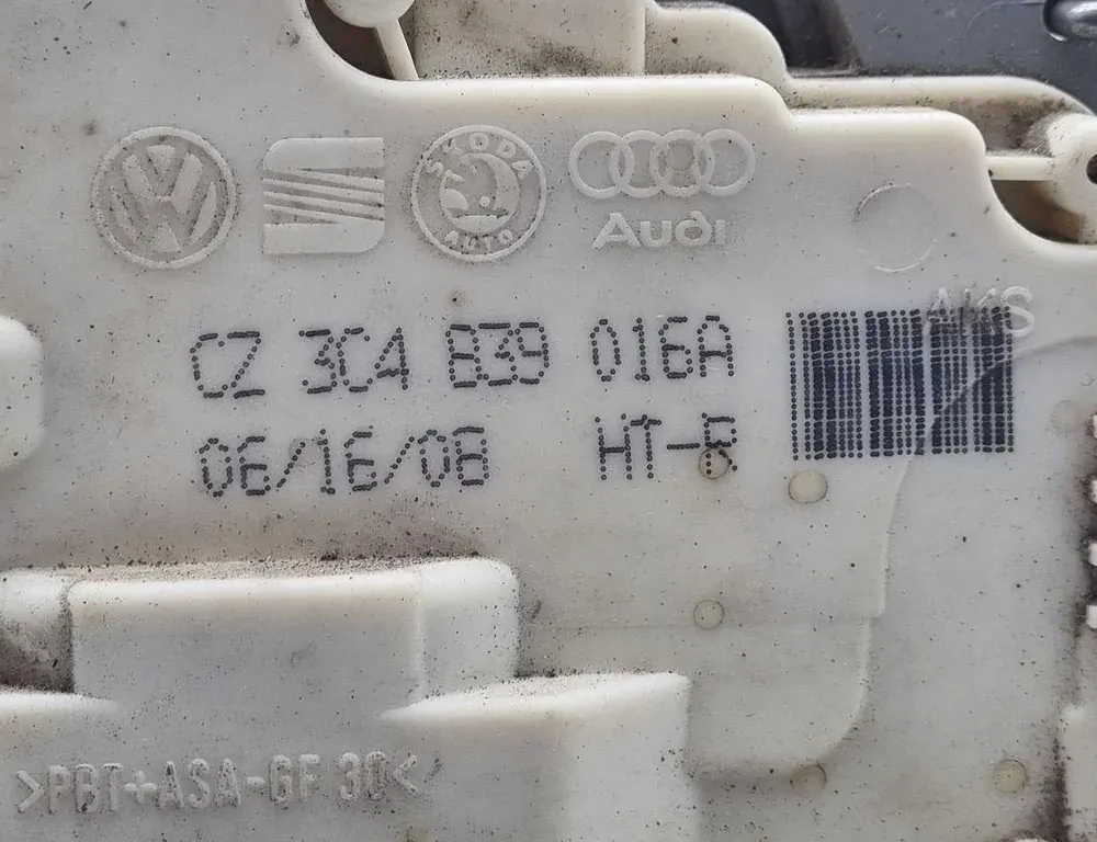 VOLKSWAGEN Passat B6 (2005-2010) Rear Right Door Lock 3C4839016A 33906184